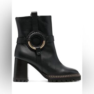 See by Chloé
100mm leather ankle boots Size 39